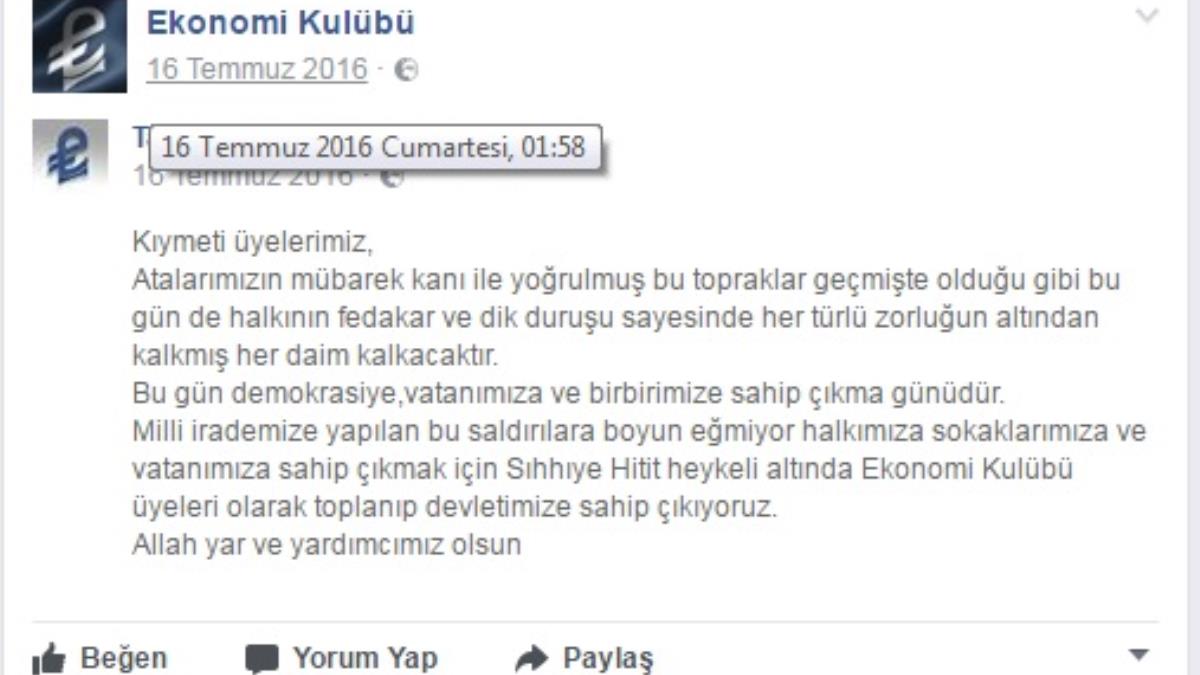 15 Temmuz Duruşu                                                                                     