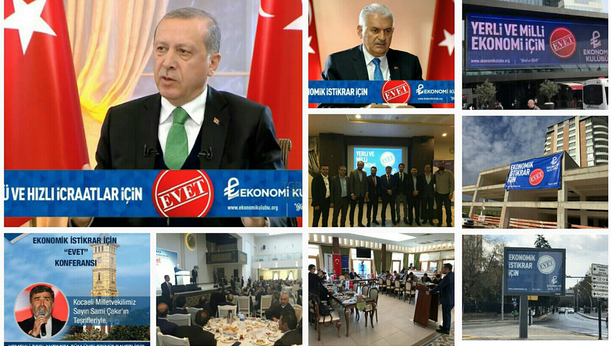 16 Nisan Referanduma EVET Çalışması                                                                  