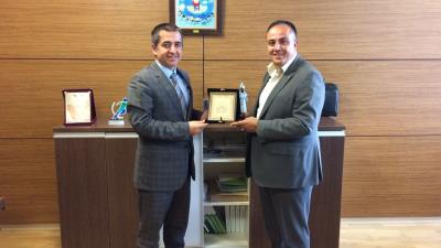 SÇD Daire Bşk. Sn. Ahmet MALKOÇ Ziyareti                                                             