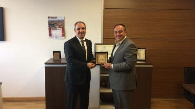 ÇED Dairesi Bşk. Sn. Cihan TATAR Ziyareti                                                            