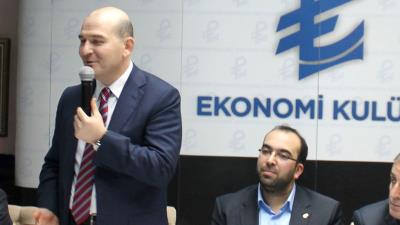 Sn. Süleyman SOYLU Ekonomi Kulübü'nün Misafiri Oldu                                                  