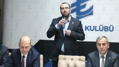 Sn. Süleyman SOYLU Ekonomi Kulübü'nün Misafiri Oldu                                                  