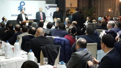 Sn. Melih GÖKÇEK Ekonomi Kulübü'nün Misafiri Oldu                                                    