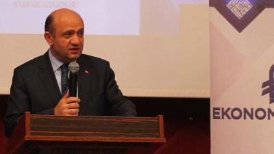 Bakan Sn. Fikri IŞIK Ekonomi Kulübü'nün Misafiri Oldu                                                