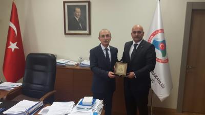 Gümrük ve Tic. Bak. Genel Müdürü Sn. Adnan YANKIN Ziyareti                                           