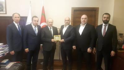 Ticaret Bakan yardımcısı Sn. Sezai UÇARMAK ziyareti                                                  